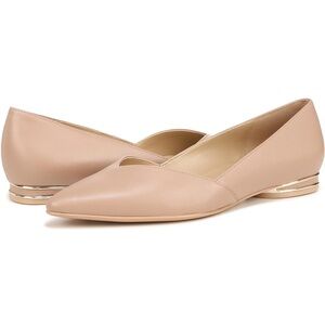 Tan Naturalizer leather upper flats. Worn once to a wedding.